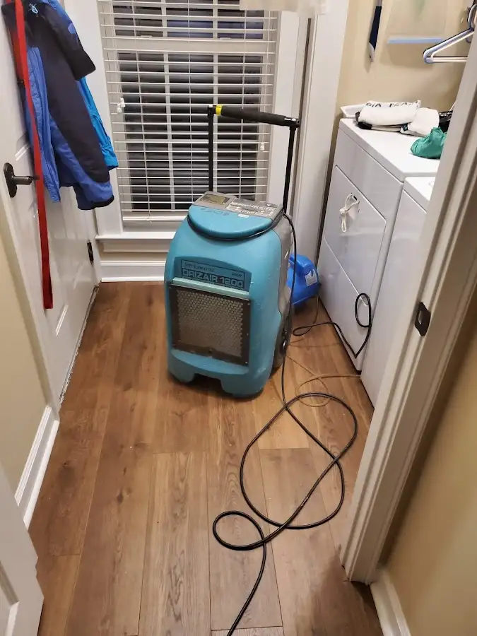 Commercial dehumidifier deployed for Crawl Space Restoration in Zebulon